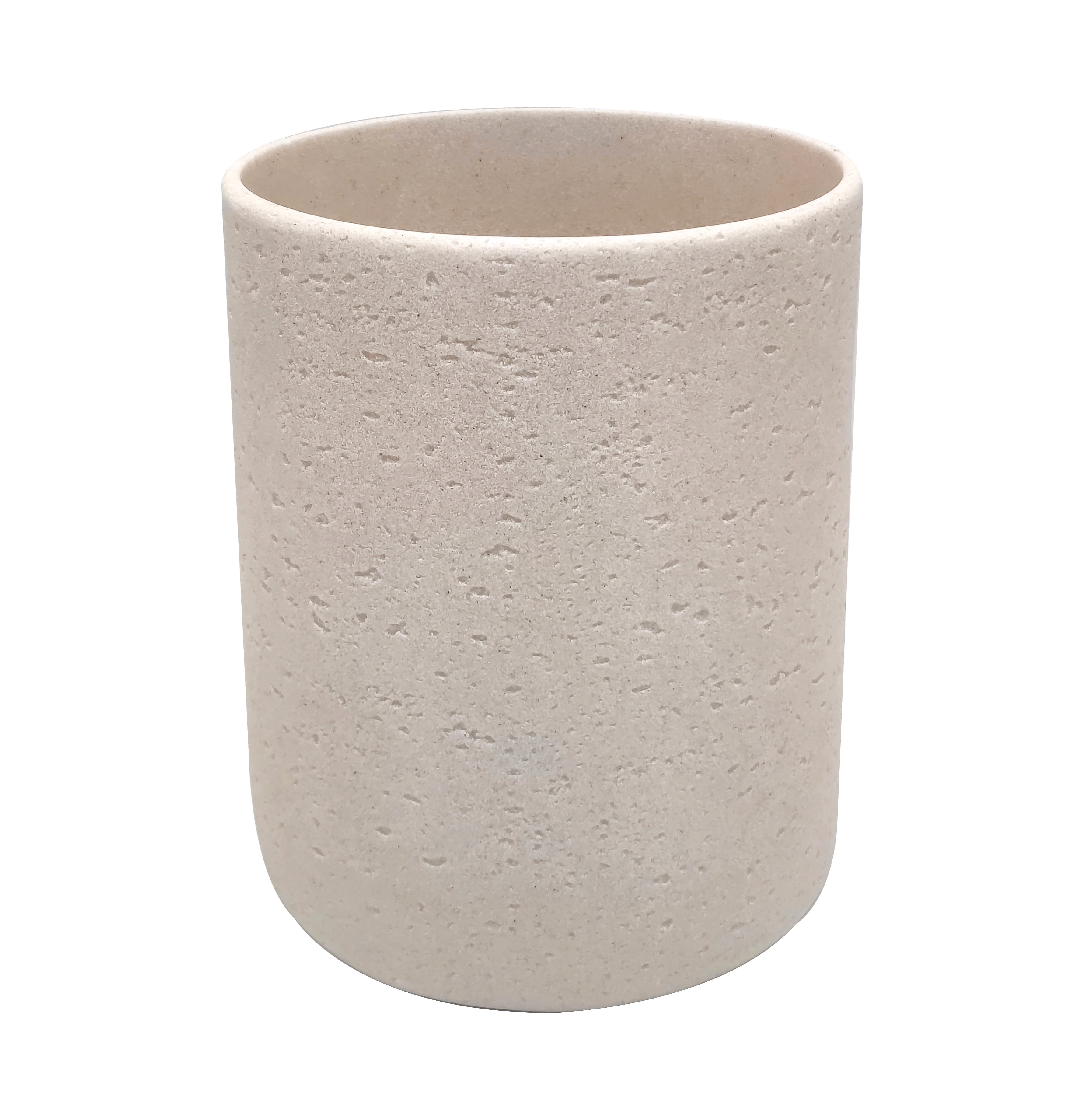 Better Homes & Gardens Faux Stone Bathroom Trash Can