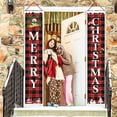 thumbnail image 4 of Merry Christmas Banners Outdoor Christmas Decorations Xmas Porch Sign,12x72in, 4 of 6