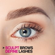 Wet n Wild Mega Clear Brow & Lash Waterproof Mascara, Clear, 0.24 oz, Eyebrow & Eyelash Enhancer