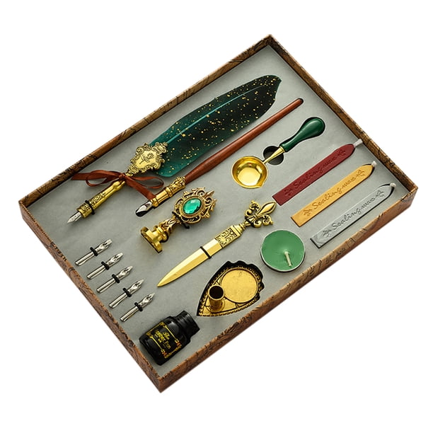 WDOplteas Exquisito Kit Inmersión Juego Sellos Inmersión Creativa para Bricolaje (verde)