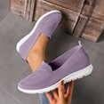 thumbnail image 3 of Willtoo Orthopedic Dress Shoes for Women Knit Slip on Comfort Lightweight Walking Shoes Arch Support Breathable Casual Shoes Non-Slip Fashion Running Sneakers, 3 of 3