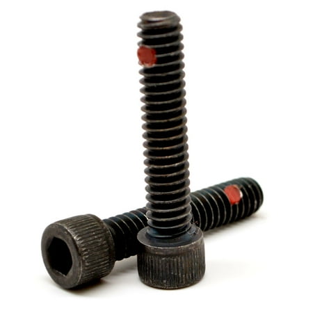 

#10-32 x 3/4 (FT) Fine Thread Socket Head Cap Screw Nylon Pellet Alloy Steel Black Oxide Pk 25