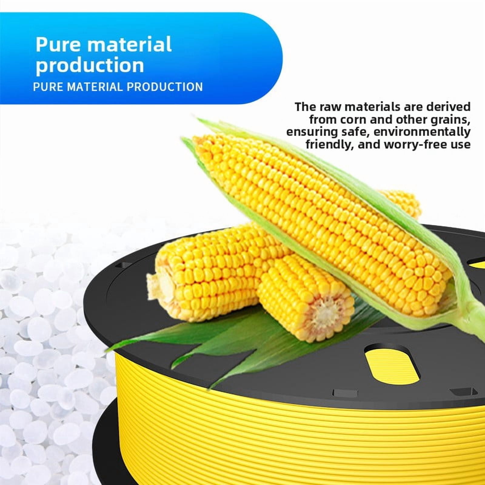 High Speed PLA 3D Printer Filament, Premium High-Speed Printing PLA Filament, Smooth Feeding Low Warp Durable 3D Printing Consumables, Universal for Most FDM High Speed 3D Printers