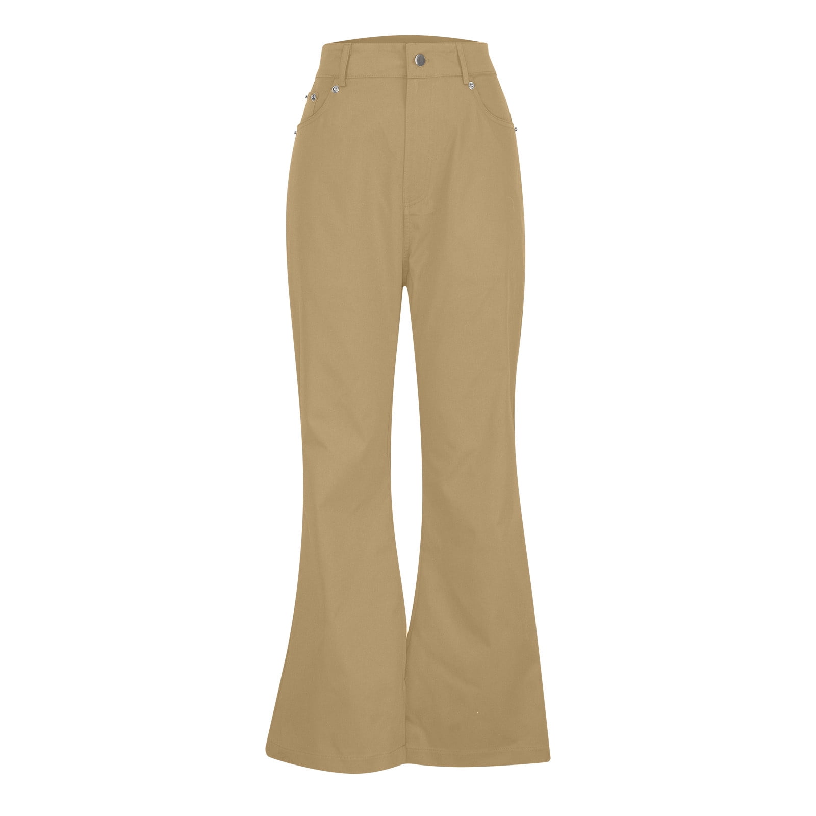 Beige Flare Pants Vintage Bell Bottom Pants Womens Flared Trousers Low Rise  Pants Polyester Pants Office Pants Work Pants Business Pants XS -   Canada