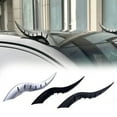 thumbnail image 2 of Maplenight Aggressive Hood Scoops for Trucks SUVs Easy Installation Airflow Heat Reduction Durable Weather-Resistant Off-Roading Towing Daily Driving Black, 2 of 4