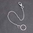 thumbnail image 3 of 1PC Stainless Steel Chain Metal Key Chain Long Chain Waist Hanging Keychain for Men Women Outdoor, 3 of 8