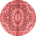 thumbnail image 1 of Ahgly Company Indoor Round Persian Red Traditional Area Rugs, 3' Round, 1 of 4