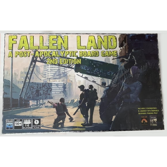 Juego de mesa Fallen Land: A Post-Apocalyptic 2nd Edition