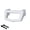Nutss-White, variant on Multi Purpose Ergonomic Grip Handle For Truck Roof Platform Toolbox Heavy Duty Plastic With Mounting Screws