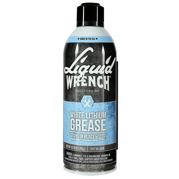 11 oz Liquid Wrench White Lithium Grease for Chains and Cables