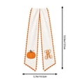 thumbnail image 3 of Fall Decor Fall Wreath Sash Pumpkin Decor Orange White Wreath Sash Front Door Fall Decorations for Home Thanksgiving Farmhouse Decor Rustic Autumn Ribbon Sash Outdoor Indoor Halloween Harvest Gift, 3 of 6