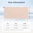thumbnail image 3 of DouZhe Quick Dry Beach Towel, Super Absorbent Patriotic Stars Red Beige Pattern Bath Travel Towels, 31.5"x63", 3 of 7