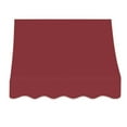 thumbnail image 2 of Awntech 3.375 ft Nantucket Fixed Awning Acrylic Fabric, Burgundy, 2 of 2