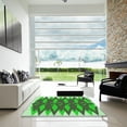 thumbnail image 7 of Ahgly Company Machine Washable Indoor Rectangle Transitional Neon Green Area Rugs, 8' x 10', 7 of 7