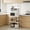 White/M, variant on Homenest Kitchen Cart, Rolling Storage Cart with 4 Wheels, Multi-Tier Utility Cart and Portable Shelving Unit for Pantry, Bathroom, Garage, White