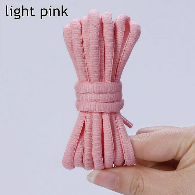 Oval Half Round Athletic Shoe Laces for Running Sneakers - Durable Fade-Resistant - 1 Pair