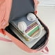 thumbnail image 4 of Mochila de gran capacidad para estudiantes de secundaria y universitarias, sencilla y versátil, estilo universitario., 4 of 5