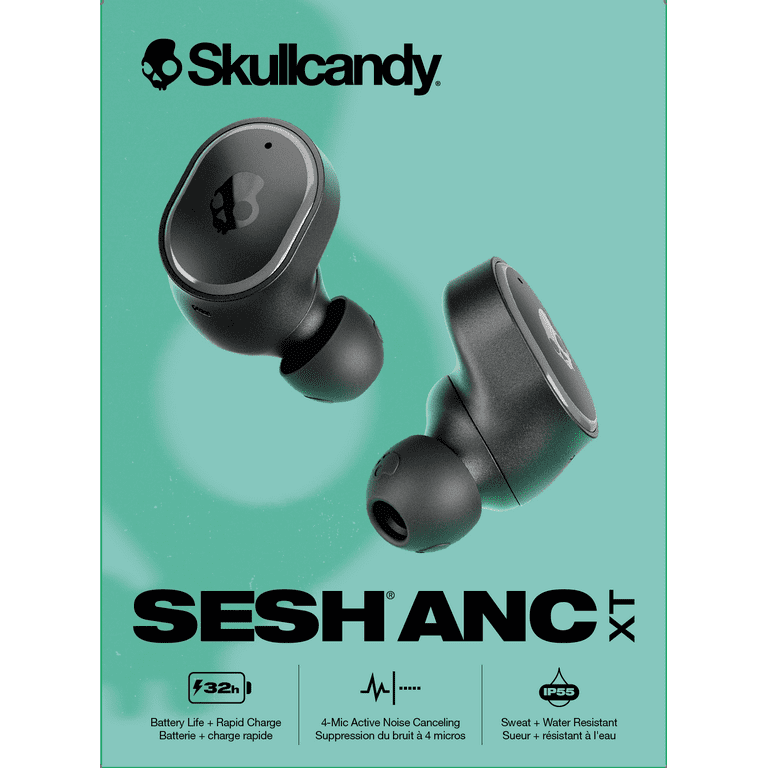 Skullcandy Sesh ANC XT, 4-Mic Cancelling Buds, True Wireless