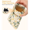 thumbnail image 3 of Estuche para Anteojos MoKo Doble de Poliéster Suave con Diseño Floral, 3 of 7