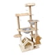 thumbnail image 1 of Árbol para gatos, cápsula espacial de varios niveles, casa de interactiva para gatos de varias capas 50cmx60cmx147cm, 1 of 8
