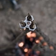 thumbnail image 2 of Outdoor Camping Barbecue Tripod Hanging Rack Stainless Steel Campfire Grill Pot Hanger, 2 of 8