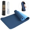thumbnail image 1 of 72x24IN Antideslizante Yoga Mat TPE Eco Friendly Fitness Pilates Gimnasia, 1 of 8