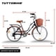 thumbnail image 5 of Bicicleta Retro Rodada 24 7 Velocidades Loving Monk Loving Urbana, 5 of 9