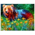 thumbnail image 1 of Great BIG Canvas | Rolled Marion Rose Poster Print entitled Wildflower Grizz, 1 of 4