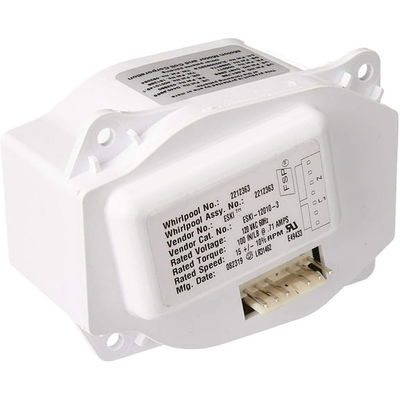 Genuine Whirlpool WP2212363 Auger Motor