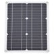 thumbnail image 1 of Panel solar con puerto USB dual, cargador de panel solar con puerto USB dual, panel solar portátil con mayor durabilidad, 1 of 8