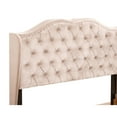 thumbnail image 4 of Joy Jewel Beige Tufted Full Panel Bed, 4 of 5