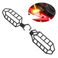 thumbnail image 3 of Par De Motocicletas, Cubierta Protectora De Luz De Señal De Para Motocicleta, Repuesto Negro De Acero Inoxidable Para CB500X 2019-2021, 3 of 7