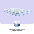 thumbnail image 4 of Colchón Cuna Viajera Luuna Bebé Fresco Impermeable de Espumas baby, 4 of 8