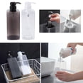 thumbnail image 1 of Botella dispensadora de jabón de 600ml, botellas de líquido de limpieza a mano para baño, champú, Gel de ducha, contenedor de loción, botellas de viaje vacías, 1 of 8