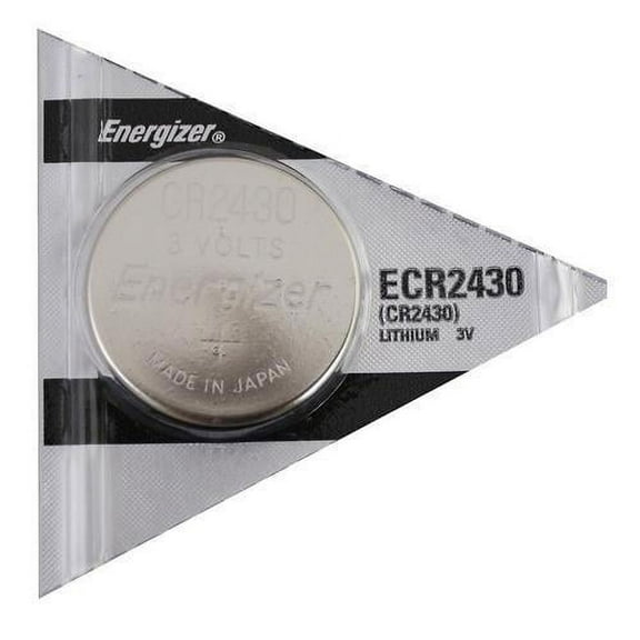 Energizer CR 2430 CR2430 ECR2430BP 3V Lithium Coin Cell Battery