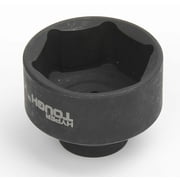 Hyper Tough 32MM Oil Filter Socket, Use with 3/8-inch Drive Ratchet, Black, Model 6201