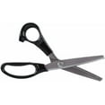 thumbnail image 3 of Professional Garment Sewing Pinking Scissors Fabric Crafts Decorative Round/triangle Edge Dressmaking Scissors (black) (1pcs), 3 of 3