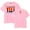 Pink, variant on Jey Uso Yeet T-shirt Men Women Crewneck Short Sleeve Casual Streetwear Tee