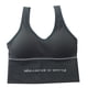 thumbnail image 1 of Qarigey Top corto con tirantes deportivos para mujer, ropa interior deportiva para niña, sujetador con tirantes transpirables para Chinlon, lencería Ropa interior verde oscuro Qarigey AP000410-04, 1 of 1