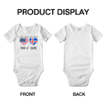 thumbnail image 3 of 50% Icelandic + 50% American = 100+% Cute Baby Bodysuit (White, 18-24 Months), 3 of 5