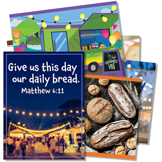 Vacation Bible School Vbs Food Truck Party Decorating Poster Pak On 
