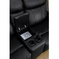 thumbnail image 4 of Achouhada Electric Recliner Leather Sofa, 4 of 5
