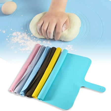 

Kaesi Non-stick Scale Rolling Silicone Dough Mat Liner Cake Baking Pad Cooking Tool