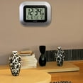 thumbnail image 3 of La Crosse Technology WT-8005U-S Atomic Digital Wall Clock with Indoor Temperature, Silver, Pack of 5, 3 of 6