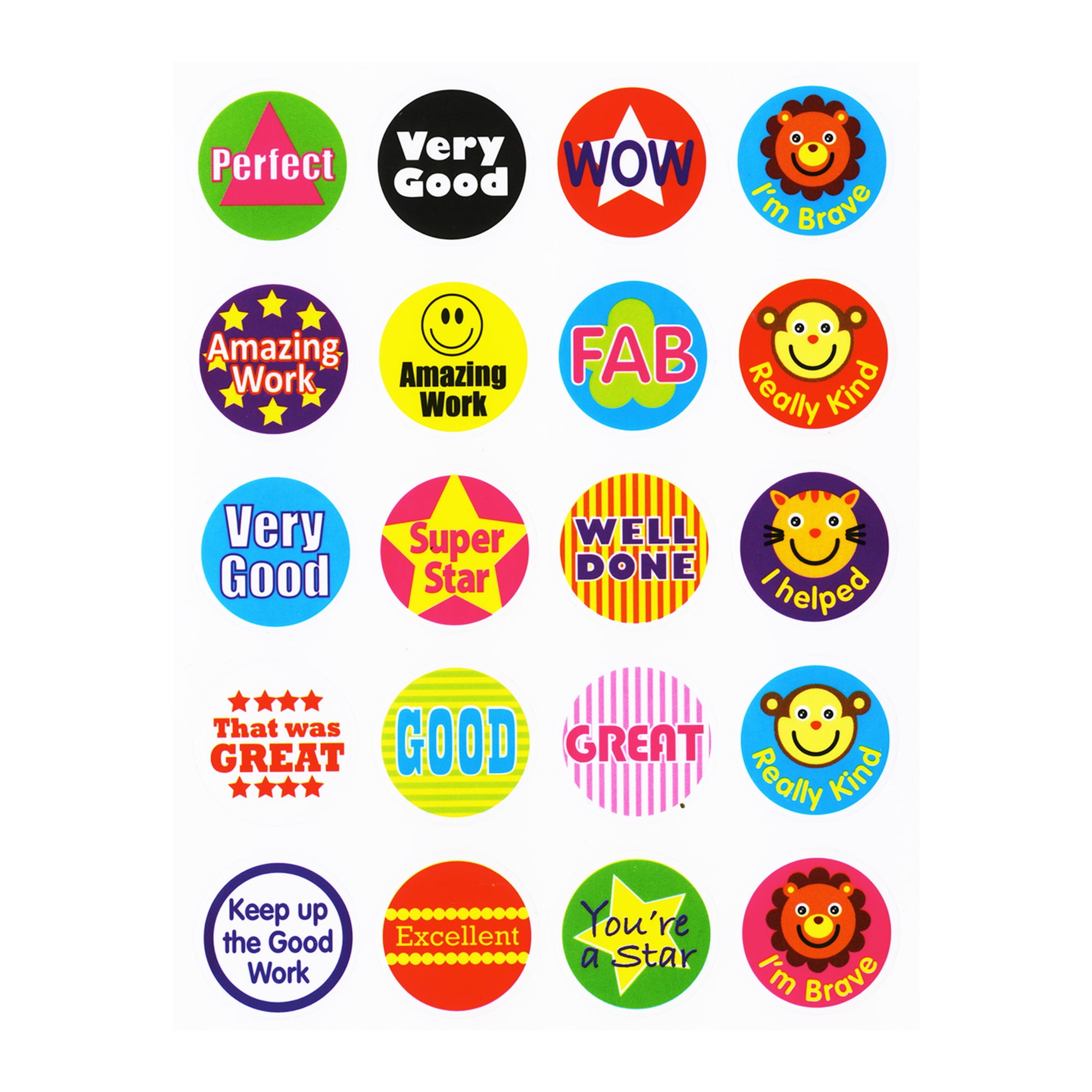 BAZIC Alphabet Plastic Sticker book / Box Qty - 24