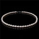 thumbnail image 2 of Collares de perlas naturales Yashi Perlas blancas de agua dulce 45 cm Gargantilla de cuentas, 2 of 5