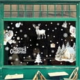 thumbnail image 5 of EUDIDV Xmas Decorative Stickers Christmas Snowflake Wall Stickers Decoration Mirror Door Stickers Holiday Decals, 5 of 7