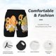 thumbnail image 3 of Balery Sunflower Gnomes 5 Bañador para hombre, shorts de playa de secado rápido con entrepierna y forro de compresión-Small, 3 of 6