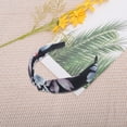 thumbnail image 6 of Unique Bargains 1 Pc Fashion Banana Leaf Pattern Headbands for Women Black, 6 of 6