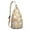 Beige, variant on Vintage Cat Print Sling Backpack – Cute Watercolor Hand-Drawn Cat Crossbody Bag for Travel & Hiking